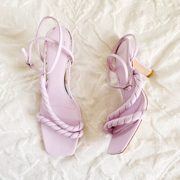 PAIGE Women's Leslie Ankle Strap High Heel Sandals Size 9 - Picture 4 of 8